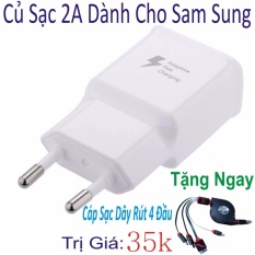 Đánh Giá Bộ sạc nhanh 2A cho Samsung ( Bảo hành 6 Tháng ) Hàng Nhập Khẩu – Tặng Ngay Cáp Sạc Dây Rút 4 Đầu Trị Giá 35k