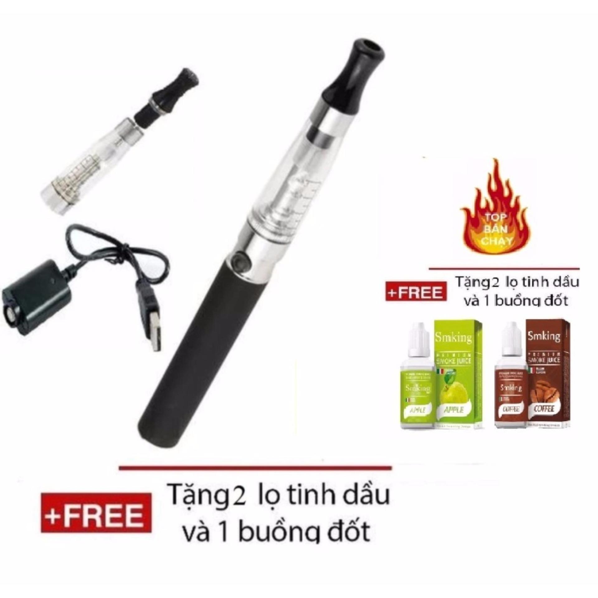 Bộ thuốc lá điện tử Shisha Cao Cấp EGO CE4 + Tặng kèm 2 tinh dầu + 1 buồng đốt...