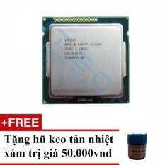 Bộ vi xử lý Intel Core i3 2100 3.1GHz(2 lõi, 4 luồng), Bus 1066/1333MHz, Cache 3MB – Tặng Keo Tản Nhiệt.