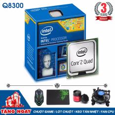 Bộ vi xử lý Intel CPU Core 2 Quad Q8300 (4 lõi, 4 Luồng) + Quà Tặng – Hàng Nhập Khẩu