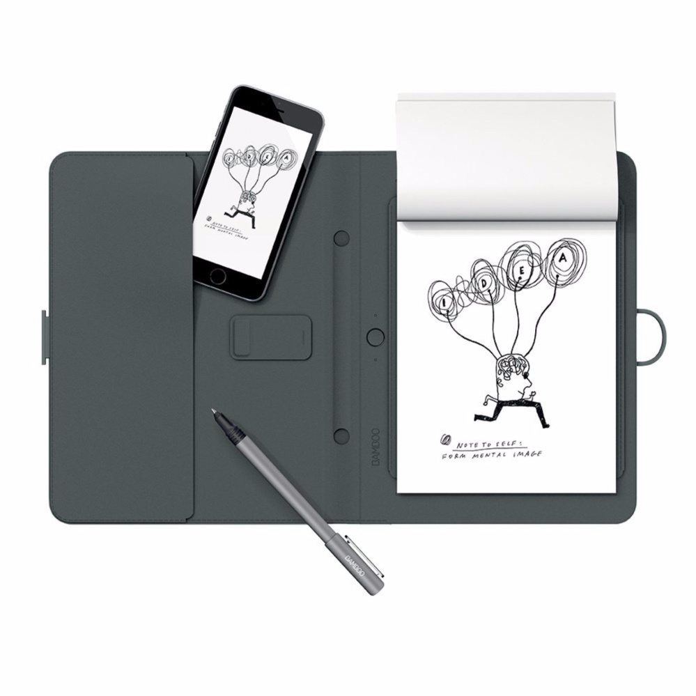 bút vẽ cảm ứng kèm sổ ghi chú thông minh tự đồng bộ dữ liệu vào điện thoại , Tablet...