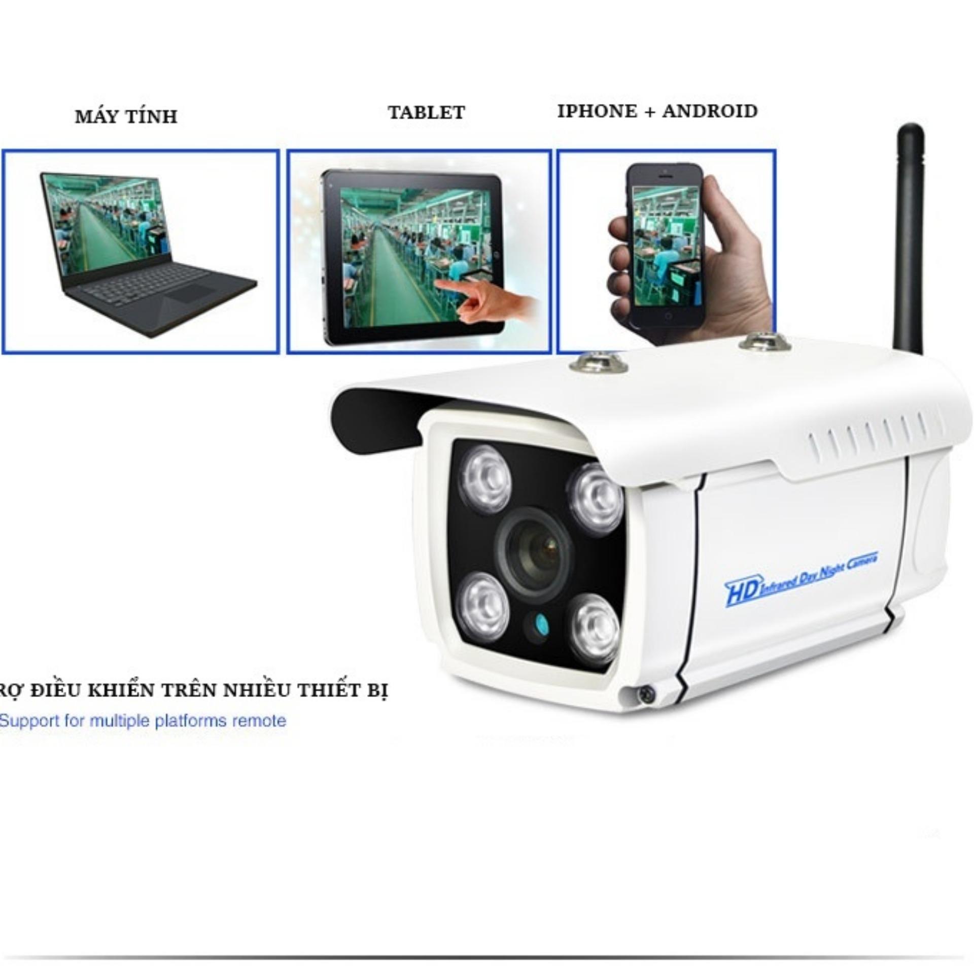 Camera An ninh ngoài trời chống nước Super Net (có LAN và Âm thanh) Yoosee Agiadep