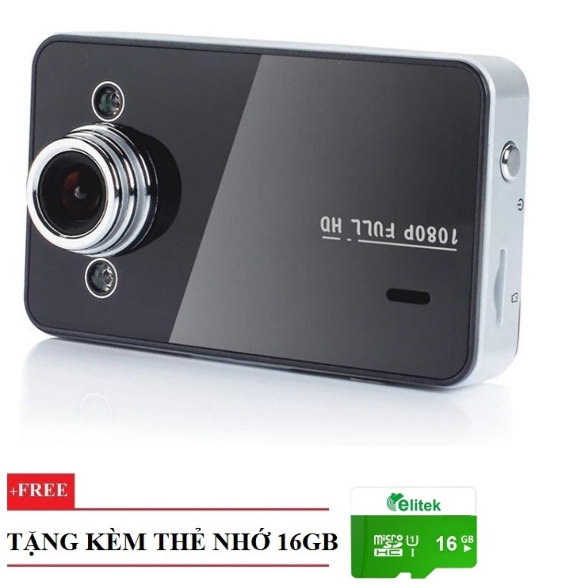 Camera Hành Trình Cho Oto Góc Rộng 2502+ Thẻ Nhớ 16GB