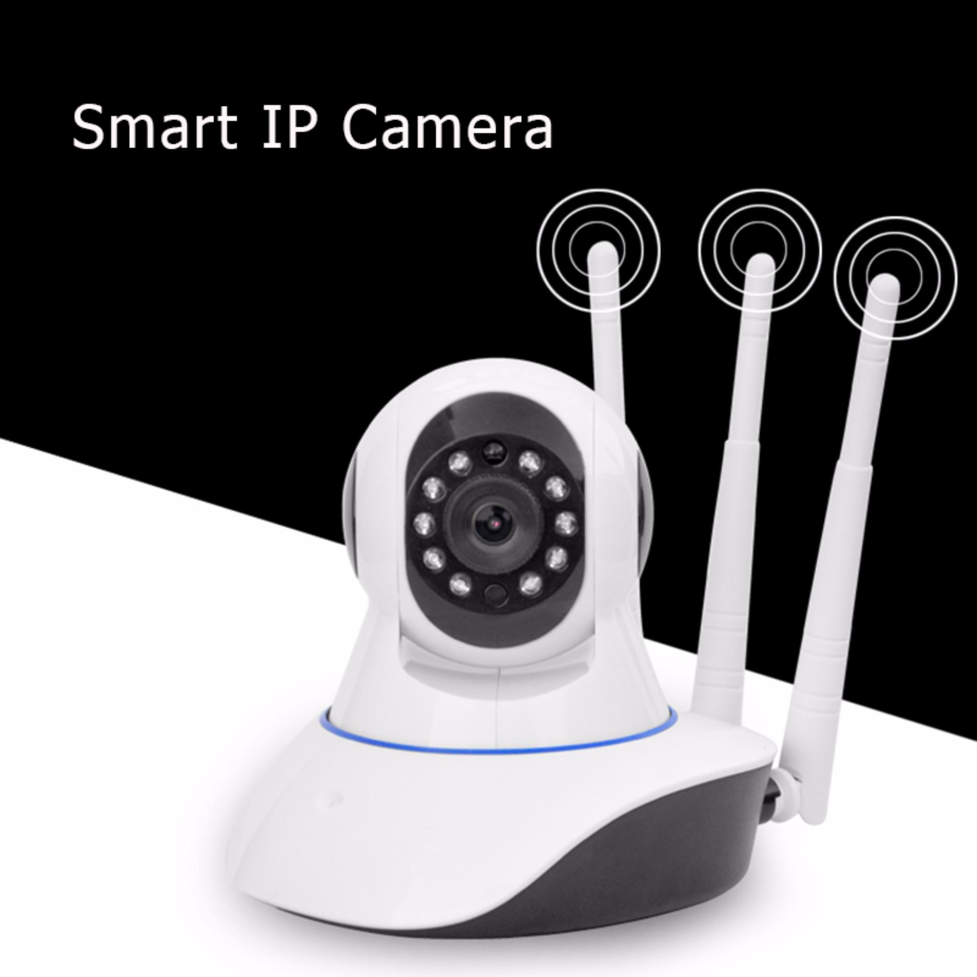 Camera IP giám sát không dây WIFI 3 Ăng-ten thế hệ mới SJ3