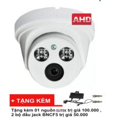 Camera quan sát AHD ELITEK ECA-L10813(Trắng) + Tặng quà trị giá 150.000vnd (01 nguồn elitek và 2 bộ đầu jack BNCF5)