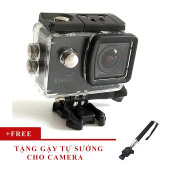 Camera thể thao SJcam SJ4000 WIFI, phiên bản màn hình LCD 2.0 inch- Tặng gậy tự sướng, bảo hành 12...