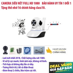Camera wifi không dây siêu nét 1920 x 1080 – DÒNG SẢN PHẨM CAO CẤP – khuyến mãi thẻ nhớ 16G