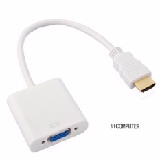 Cáp chuyển đổi HDMI sang VGA Adapter (Trắng)