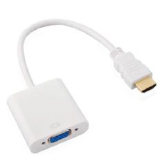 Cáp chuyển đổi HDMI sang VGA HDMI To VGA Adapter (Trắng)