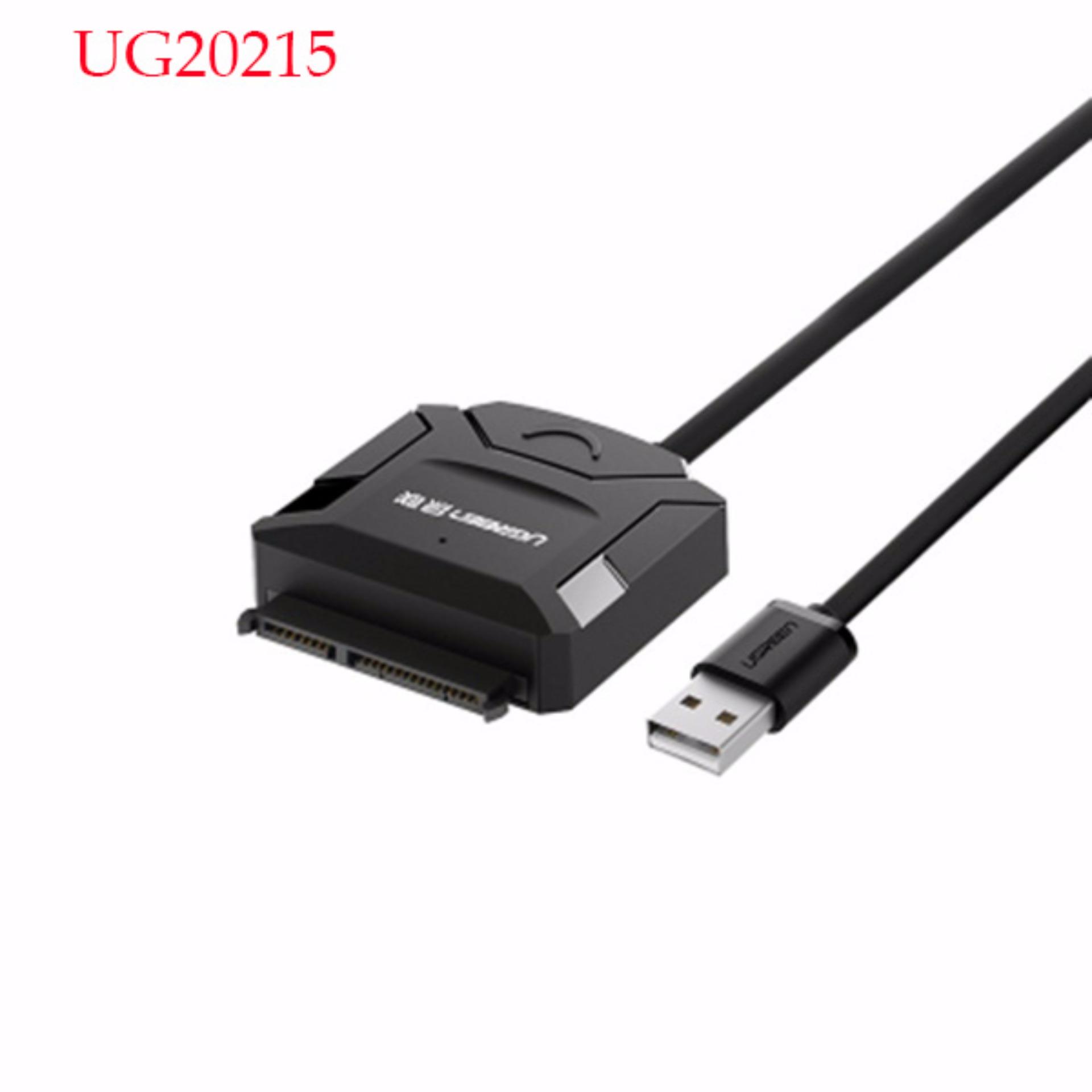 Cáp chuyển đổi USB 2.0 sang sata kết nối HDD qua cổng USB UG20215