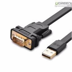 Cáp chuyển đổi USB to com 2M Ugreen 20218 (Đen)
