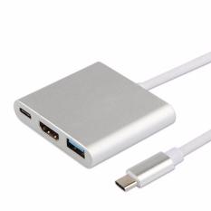 Cáp chuyển Type-C ra HDMI và 1 cổng USB 3.0