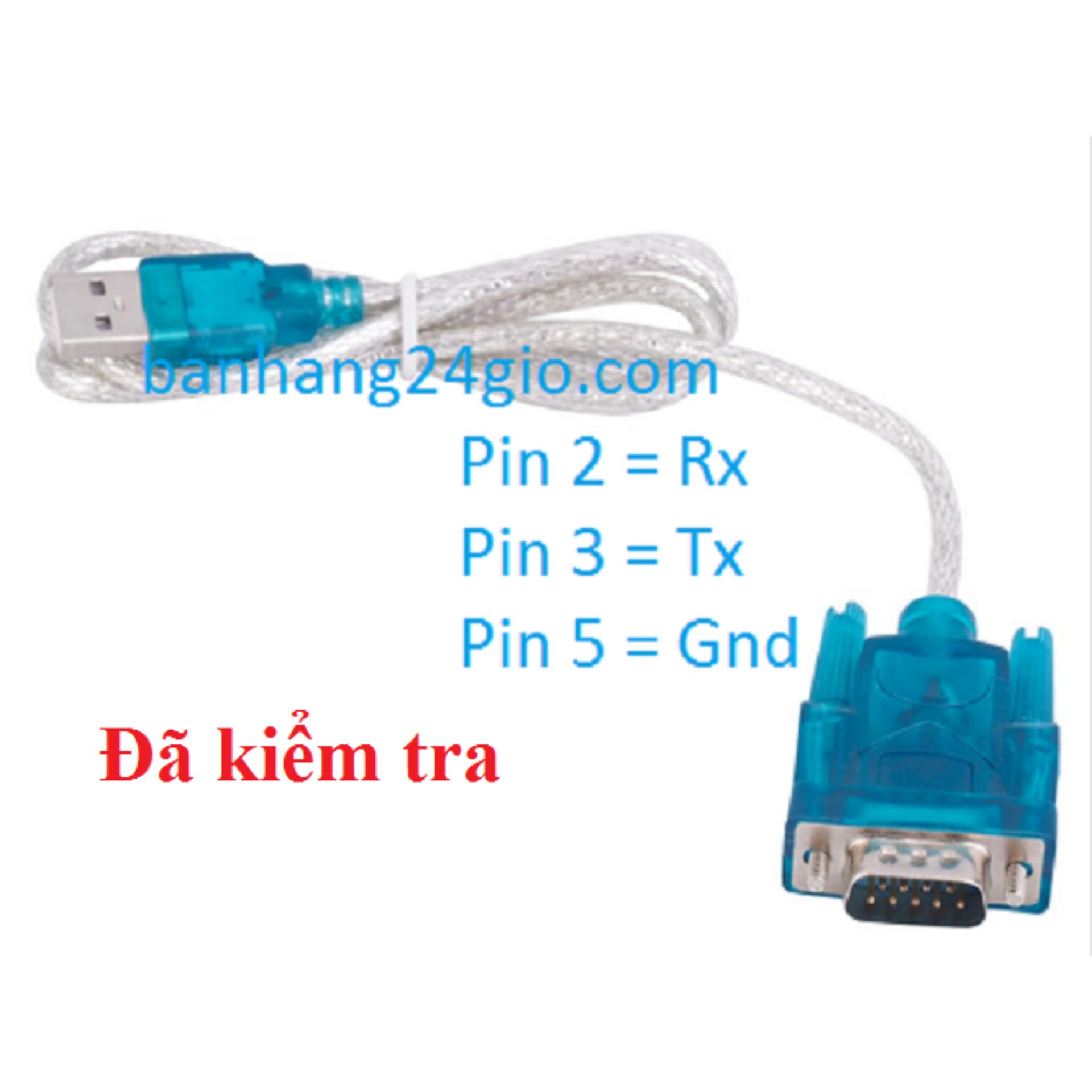 Cáp chuyển USB sang RS232 _ CH340