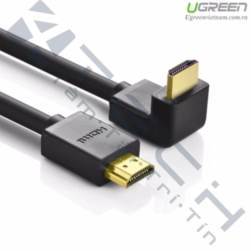 Bảng giá Cáp HDMI 1,5M bẻ góc 270 độ hỗ trợ 3D 4K 1080p Ugreen 11108 Phong Vũ