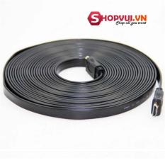 Giá Niêm Yết Dây cáp truyền tín hiệu HDMI FULL HD 5m dẹp (Đen) – Hàng nhập khẩu