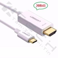 Cáp kết nối USB Type C to HDMI dài 1,5m hỗ trợ 3D, 4K Ugreen 30841