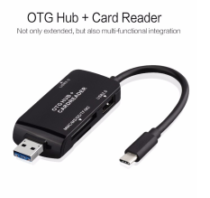 Cáp kết nối USB Type – C to USB 2.0, Card Reader, USB và Micro USB Gia Bách