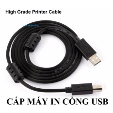 Cáp máy in cổng USB dài 5M Chống nhiễu kép JSJ