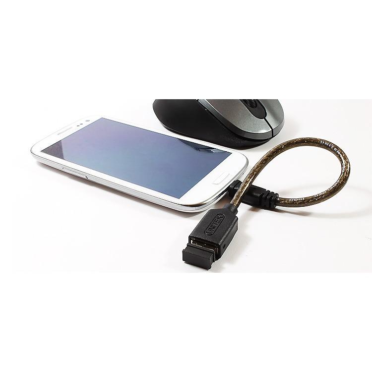 Cáp Micro USB OTG Unitek Y-C438 cho Table và Mobile