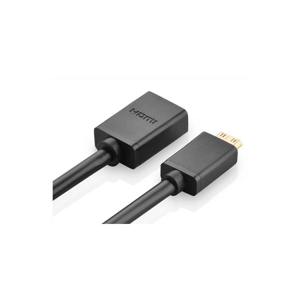 Cáp Mini HDMI to HDMI Female Ugreen 20cm 20137
