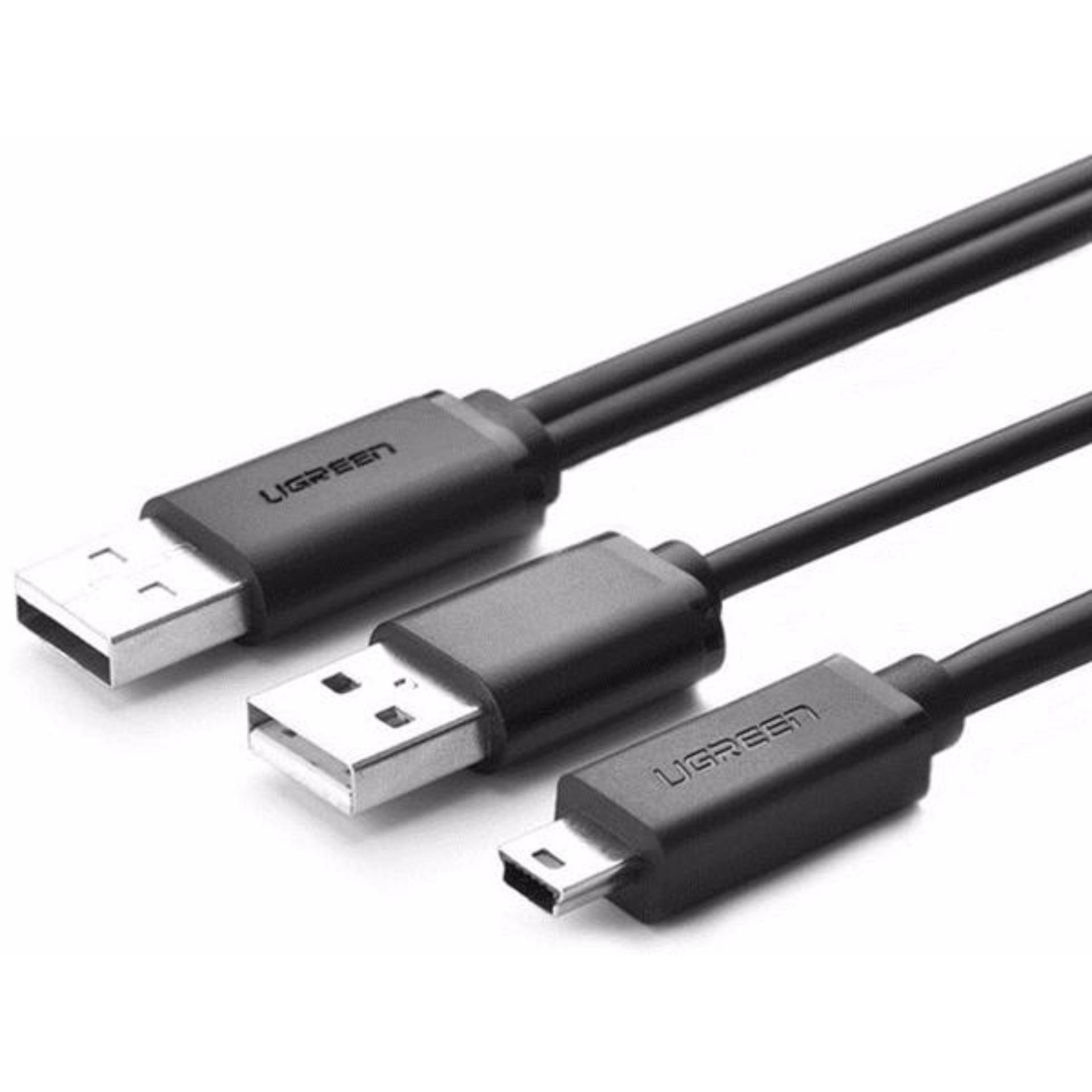 Cáp Mini USB chuyên dùng cho ổ cứng di động, máy ảnh Ugreen 10346