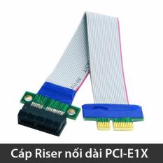 Giá Niêm Yết Cáp riser PCI-E 1X, nối dài khe cắm PCI-E ngắn nhất trên main 20Cm  
