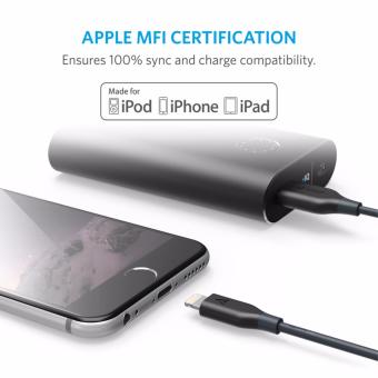 Cáp Sạc Siêu Bền ANKER PowerLine Lightning 3m Cho IPhone IPad IPod (Xám) July 2018 - 3 Cáp sạc siêu bền ANKER PowerLine Lightning 3m cho iPhone iPad iPod (Xám) - 3