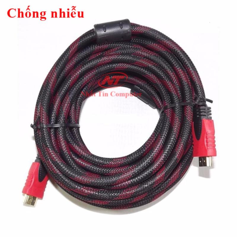 Bảng giá Cáp tín hiệu HDMI chống nhiễu dài 15m VS - loại tròn dày (đen) Phong Vũ