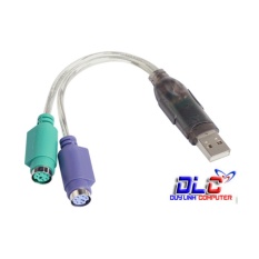 Cáp USB 2.0 To PS/2 Cho Phím Chuột UGREEN 20219