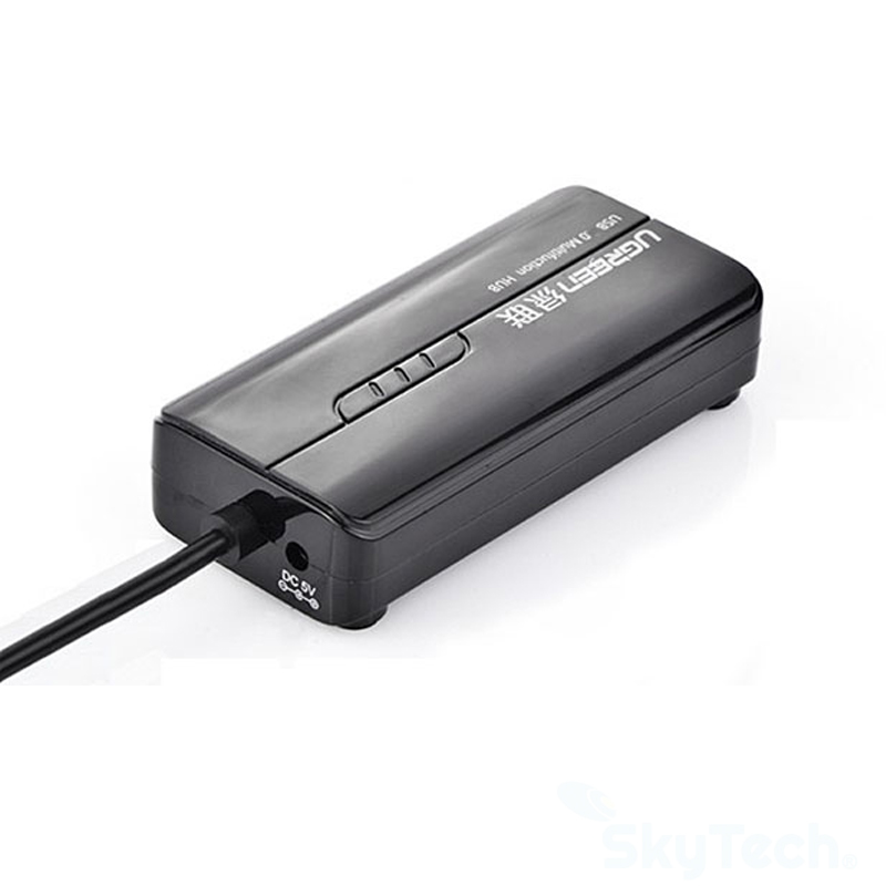 Cáp USB 3.0 to Lan Gigabit 10/100/1000 + 3 Cổng USB 3.0 Ugreen 20265 Ugreen