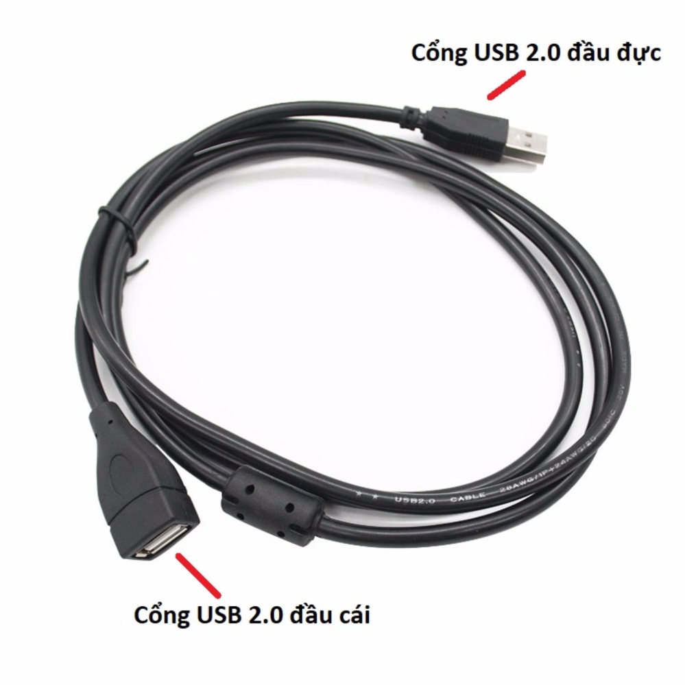 Cáp USB Nối dài 3M chống nhiễu