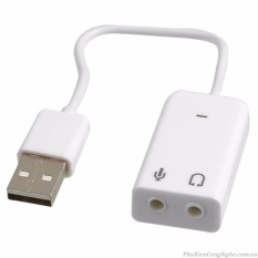 Cáp USB sound Adapter 7.1 ( Trắng)