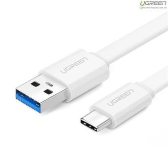 Cáp USB type C to USB 3.0 dẹt dài 0,25m Ugreen UG-10690 cao cấp  
