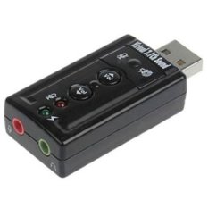 Trang bán Card âm thanh 3D USB Taiwan 7.1 (Đen)