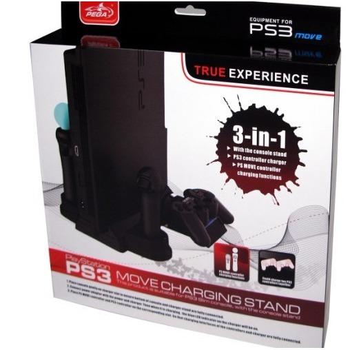 Chân đế máy PS3 kèm sạc tay 3 in 1
