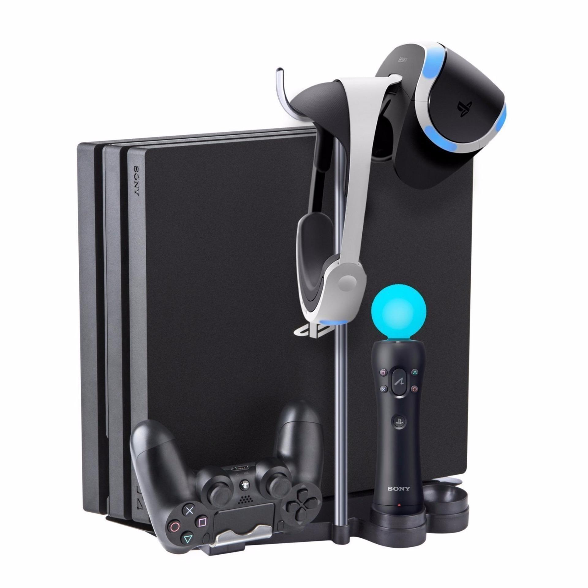Chân đế + sạc tay DS4+Move + Giá đỡ VR cho PS4 Slim/Pro