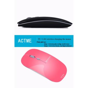 Chuột Không Dây Sạc Pin Actme T5 (Màu Xanh) May 2018 - 5 Chuột không dây sạc pin Actme T5 (Màu Xanh) - 5