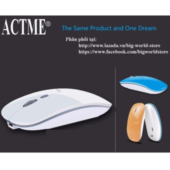 Chuột Không Dây Sạc Pin Actme T5 (Màu Xanh) May 2018 - 2 Chuột không dây sạc pin Actme T5 (Màu Xanh) - 2