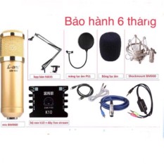 Combo:mic thu âm micro ami bm900