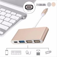 Cổng nối đầu Type-C tới Type-C 4 trong 1 và USB 3.0 USB 2.0 Cổng HUB cho MacBook và các thiết bị cổng Type-C khác