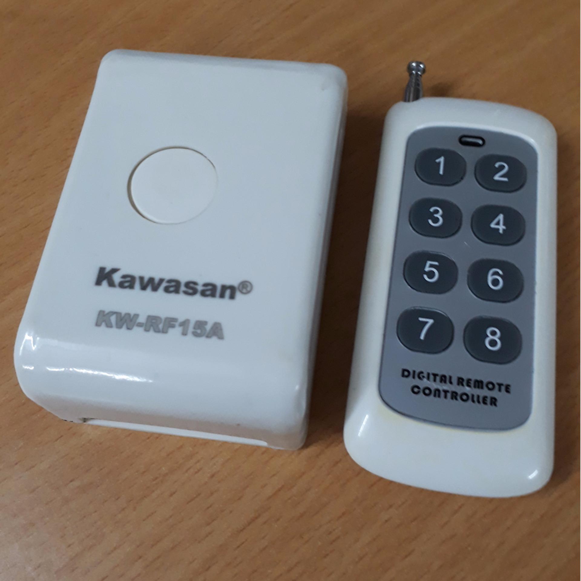 Công tắc điều khiển từ xa (máy bơm,mô tơ, quạt công nghiệp) công suất 4000w có hẹn giờ tắt +...