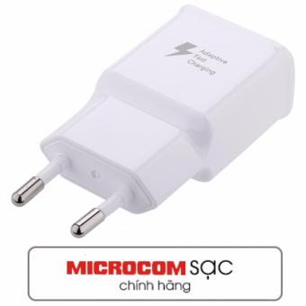 củ sạc nhanh 2A dùng cho sam sung A7 - 2017 microcom chính hãng