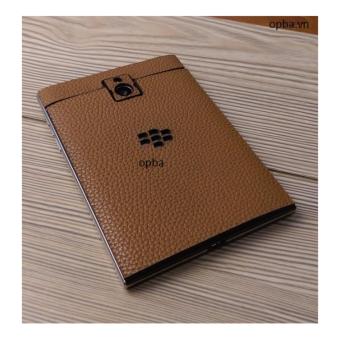 Dán Da IONE Blackberry Passport 100% Da Bò Màu Vàng Bò Hành 1 Năm June 2018 - 2 Dán Da IONE Blackberry Passport 100% Da Bò Màu Vàng Bò Hành 1 Năm - 2