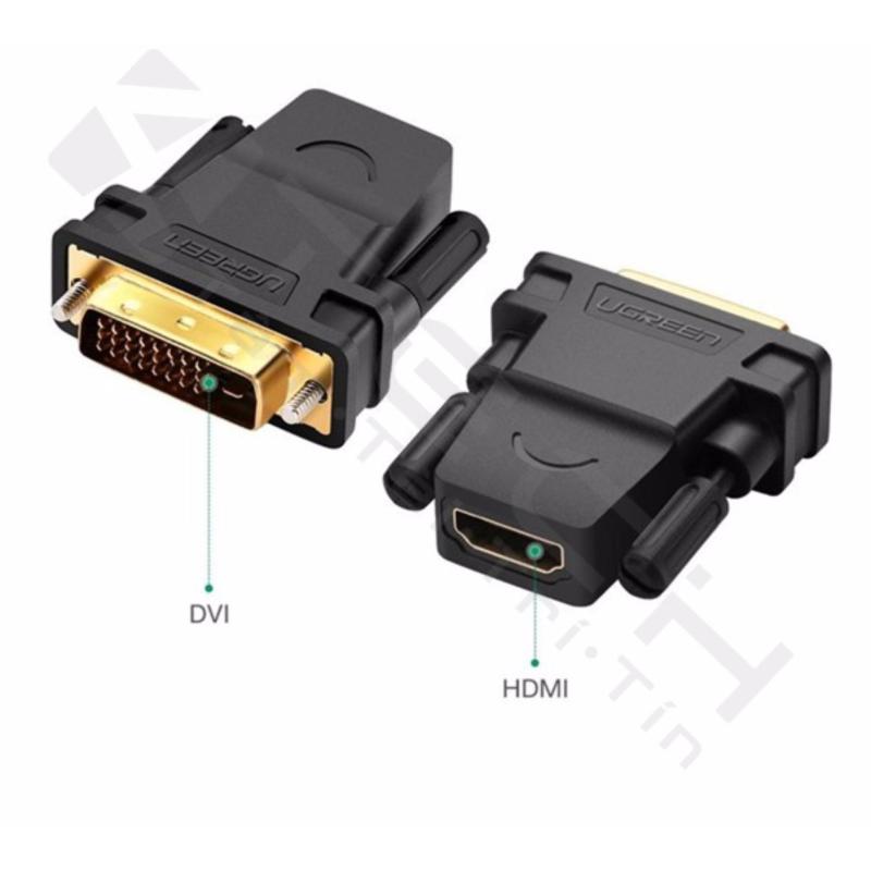 Bảng giá Đầu chuyển DVI (24+1) to HDMI (cái) Ugreen 20124 Phong Vũ