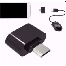 Đầu chuyển Micro USB OTG cho máy tính bảng và smart phone (đen) – Hàng nhập khẩu