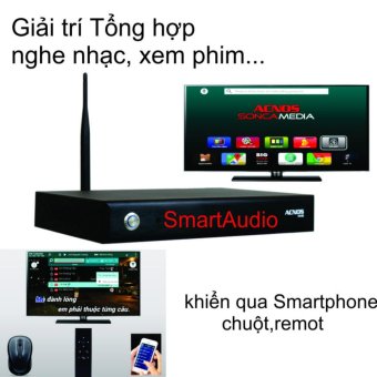 Đầu karaoke wifi Online & Offline HDD 2TB Android Acnos KM6  