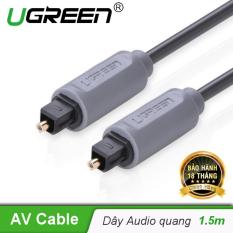 Dây audio quang (Toslink, Optical) dài 1.5M UGREEN AV122 10769 (đen) – Hãng phân phối chính thức.