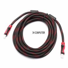 Dây cáp 2 đầu HDMI 5M (Đen phối đỏ)