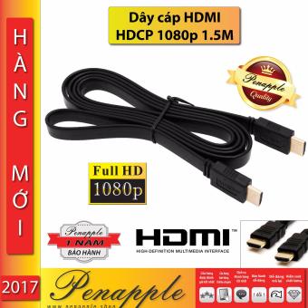 Dây cáp HDMI 1.4 HDCP 19 lõi tiêu chuẩn 1.5M