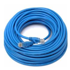 Dây cáp mạng CAT6E LBlink bấm sẵn 2 đầu 30 Mét (Trắng, xanh – Mới 100%)